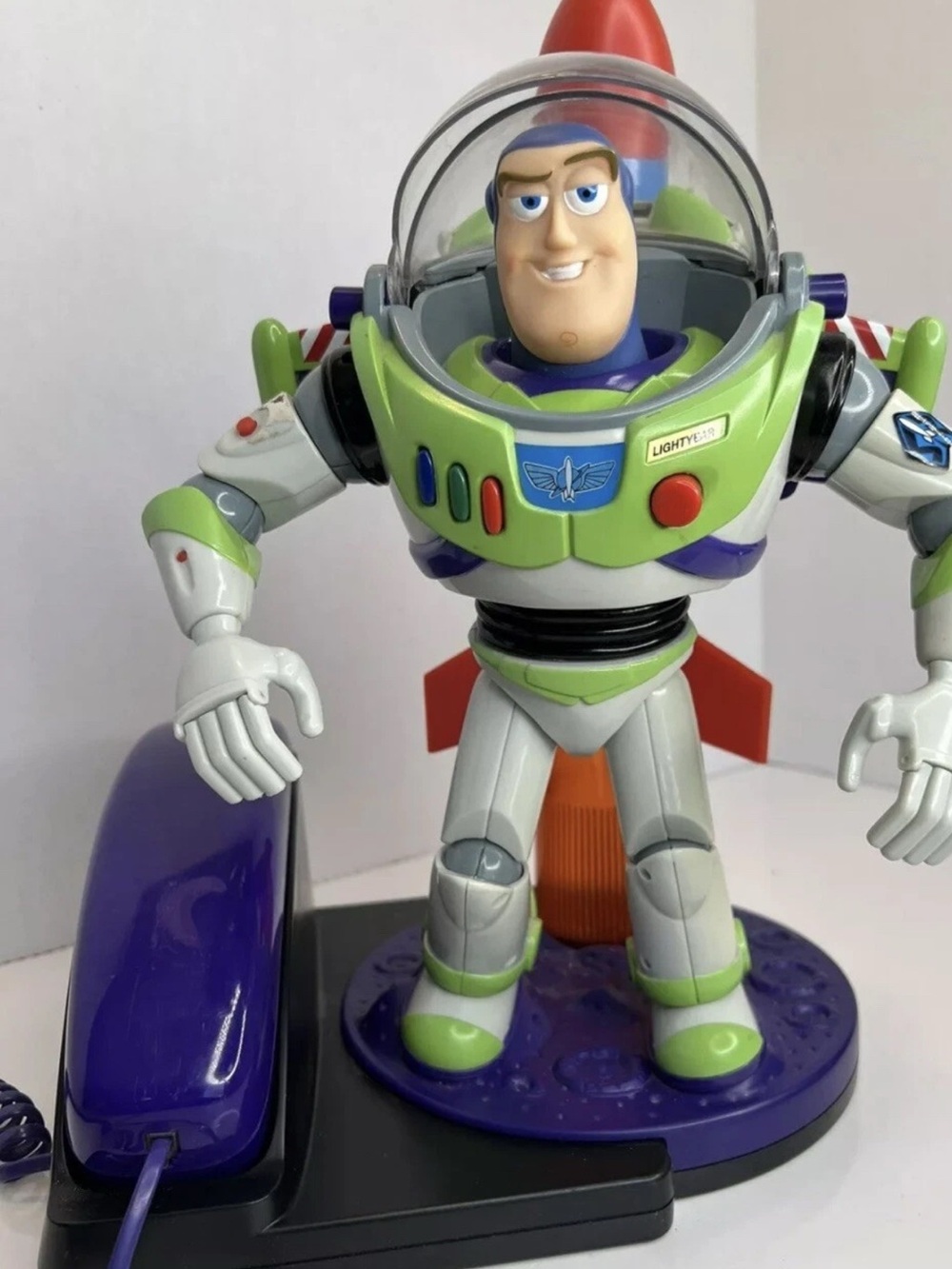Disney Buzz Lightyear Figure phone 📞 working